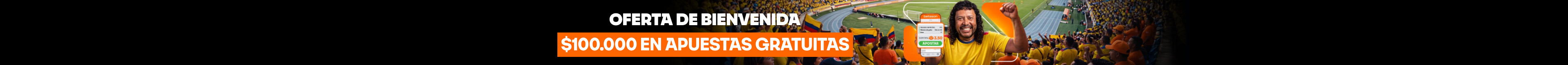 Recibe hasta $100.000 en Apuestas Gratis