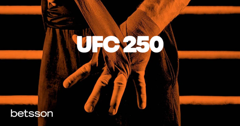 Ufc 250 Lettering UFC Freedom 250: Combates y Análisis Completo | Betsson Blog