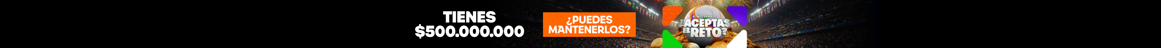 ¡Ingresa al Reto Millonario con tu primer depósito!