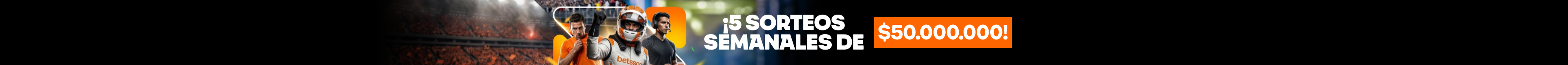 Sorteos semanales de $50.000.000